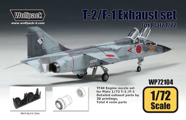 Mitsubishi F1/T2 Exhaust set (Platz) WP72104