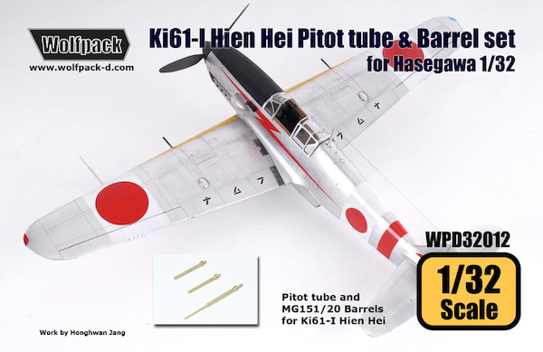 Ki61-I Hien Hei Pitot tube with MG151/20 Barrels (Hasegawa)  WPD32012