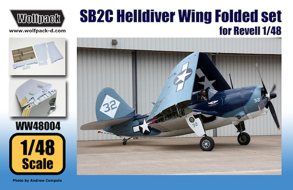 SB2C Helldiver Folding Wing Set (Revell/Accurate/Pro modeller)  WW48004