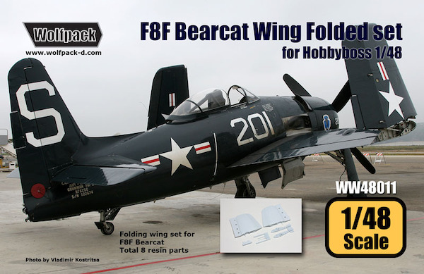 F8F Bearcat Wing Folded set (for Hobbyboss 1/48)  WW48011