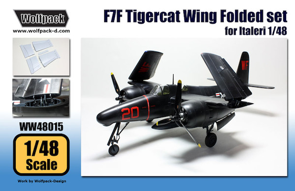 Grumman F7F Tigercat Wing Fold set (AMT/Italeri)  WW48015