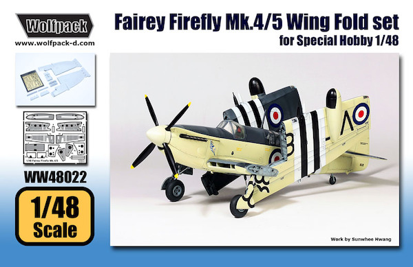 Fairey Firefly MK4/5 Wing fold Set (Special Hobby)  WW48022