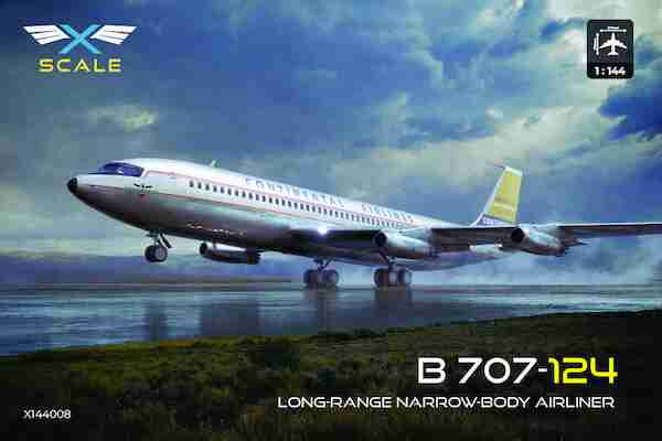 Boeing 707-124 (Continental) X144-008