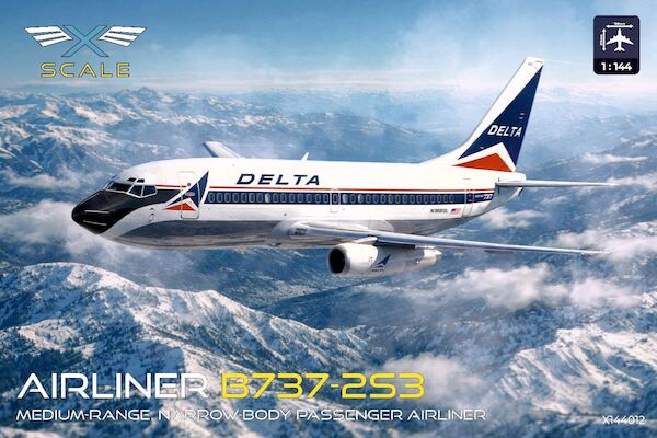 Boeing 737-200Adv (Delta Airlines) (EXPECTED END OF APRIL)  X144-013