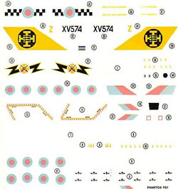 RAF Phantom FG1 (111sq,43sq)  X002-48