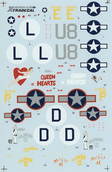 B24H Liberators (8AF,577BS,392BG & 786BS,466BG) X025-72