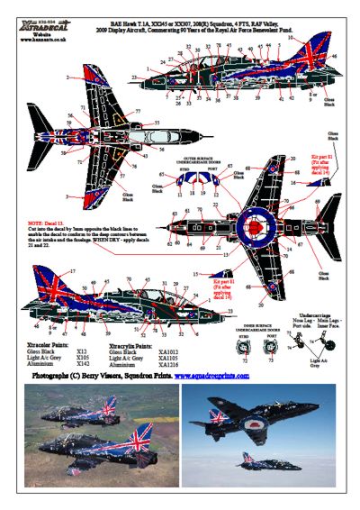 BAe Hawk T1a (208sq RAF Valley Display)  x32034