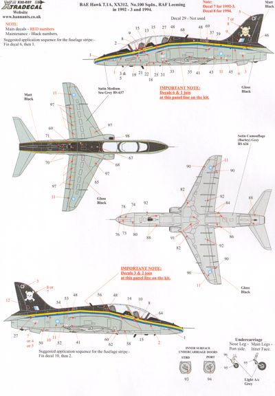 BAe Hawk T1a (100sq display AC)  x32037