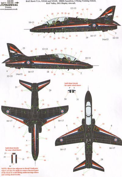 BAe Hawk T1a (4FTS Display aircraft)  x32045