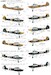 Fieseler Fi156 Storch and Morane Saulnier MS500 X48196