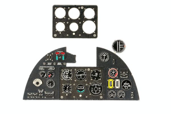 Instrument Panel Hawker Hurricane MKI (Airfix) YMA2410