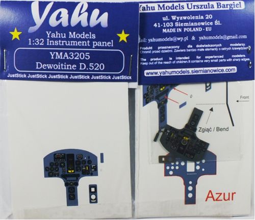 Instrument Panel Dewoitine D520 (Azur)  YMA3205