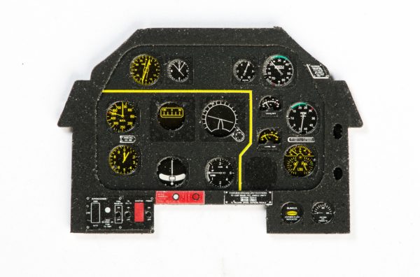 Instrument Panel P51D late / Mustang MKIVa (Hasegawa)  YMA3208