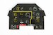 Instrument Panel P51D late / Mustang MKIVa (Hasegawa) YMA3208