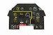 Instrument Panel P51D late / Mustang MKIVa (Hasegawa) YMA3208