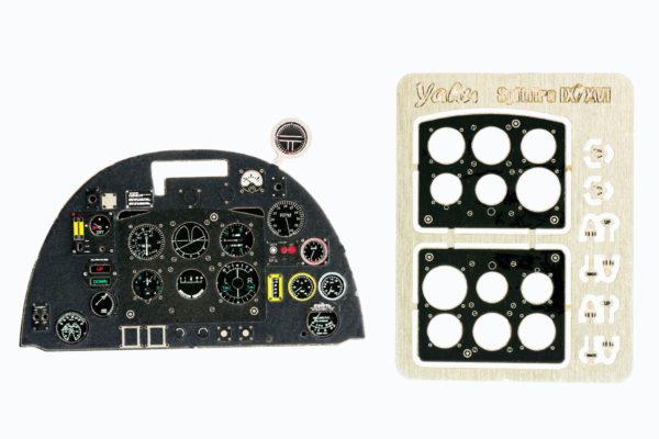 Instrument Panel Supermarine Spitfire IX late/XVI (Tamiya)  YMA3221