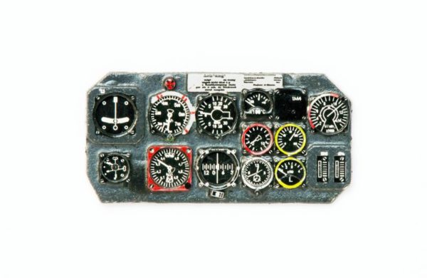 Instrument Panel Heinkel He162 (Revell / MPM)  YMA3225