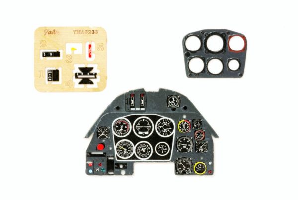 Instrument Panel Messrschmitt BF109K-4 (Hasegawa)  YMA3233