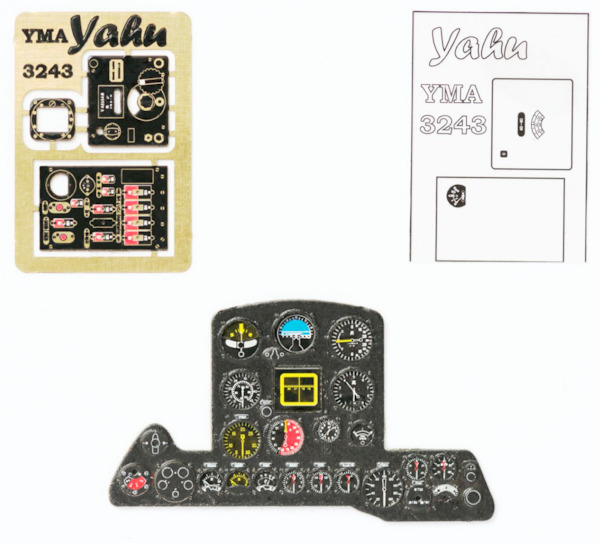 Instrument Panel Ki84 Hayate "Frank" YMA3243