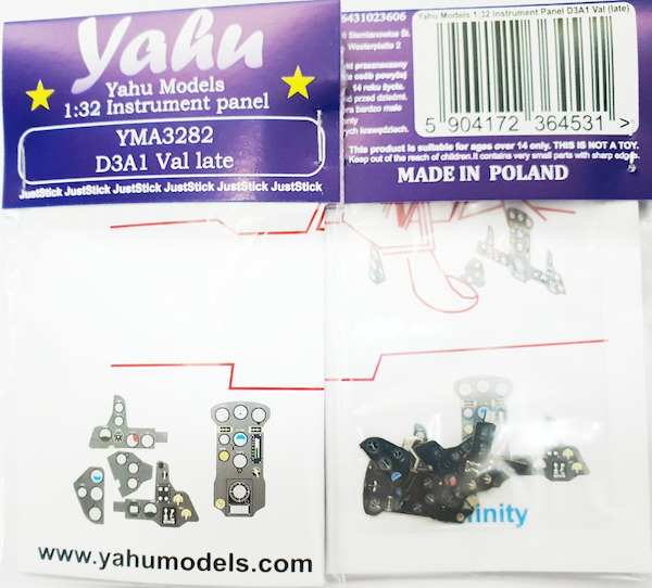 Instrument Panel Aichi D3A1 "Val" -late- (Infinity) YMA3282