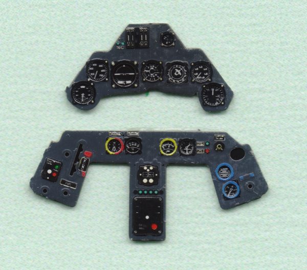 Instrument Panel Focke Wulf FW190A Late (Eduard, Hasegawa)  YMA4813