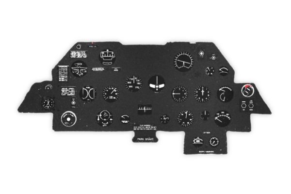 Instrument Panel Republic P47D Thunderbolt -early YMA4815