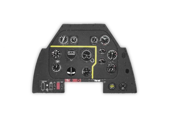 Instrument Panel P51D Mustang (Late) (Tamiya/ICM) YMA4820