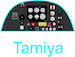 Instrument Panel Bristol Beaufighter MKVI (Tamiya) YMA4829