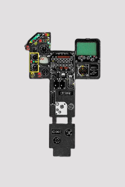 Instrument Panel Mirage F1CR (Kitty Hawk)  YMA4851