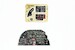 Instrument Panel A20G Boston/Havoc (AMT/ERTL, Italeri) YMA4873