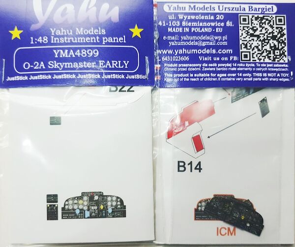 Instrument Panel O-2 Skymaster (ICM)  YMA4899