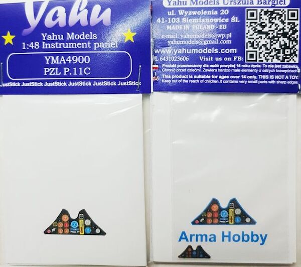 Instrument Panel PZL P 11C (Arma Hobby) YMA4900