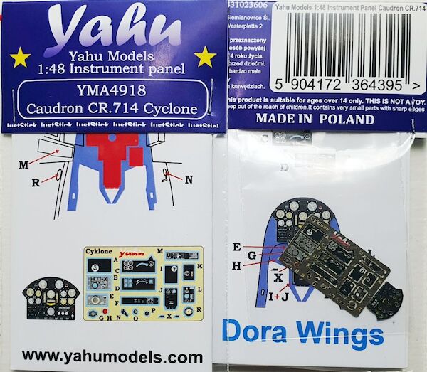 Instrument Panel Caudron CR714 (Dora Wings) YMA4918