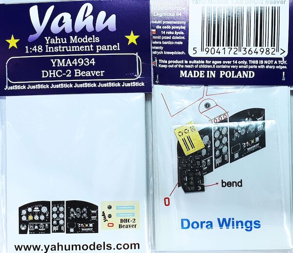 Instrument Panel  DHC-2 Beaver (Dora Wings)  YMA4934