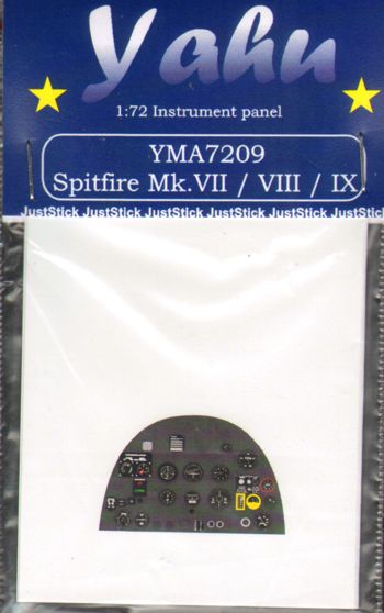 Instrument Panel Supermarine Spitfire IX (AZ, Airfix)  YMA7209