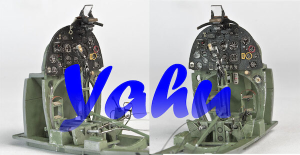 Instrument Panel De Havilland Tiger Moth (AZ, Airfix)  YMA7211