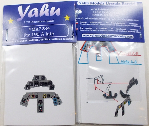 Instrument Panel Focke Wulf FW190A7/A8  YMA7234