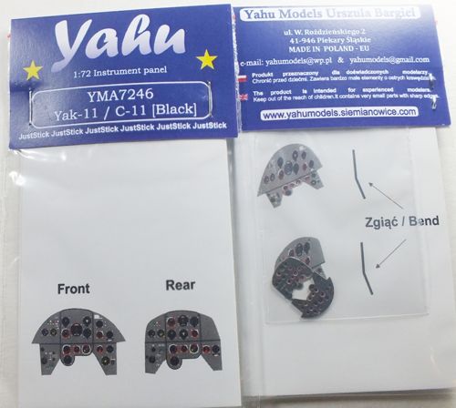 Instrument Panel Yakovlev Yak11 / C11 (RS Models) YMA7246