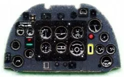 Instrument Panel Spitfire MkV (Tamyia / Sword) YMA7249