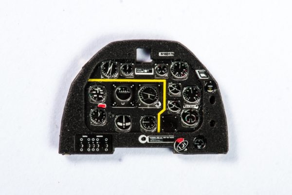 Instrument Panel P51D -Early- (Airfix/Tamiya) YMA7252