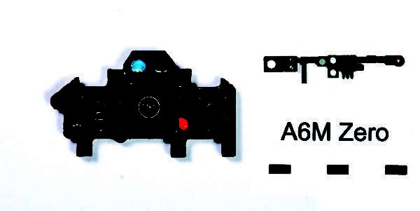 Instrument Panel A6M5 Zero (Mitsubishi Green) YMA7257