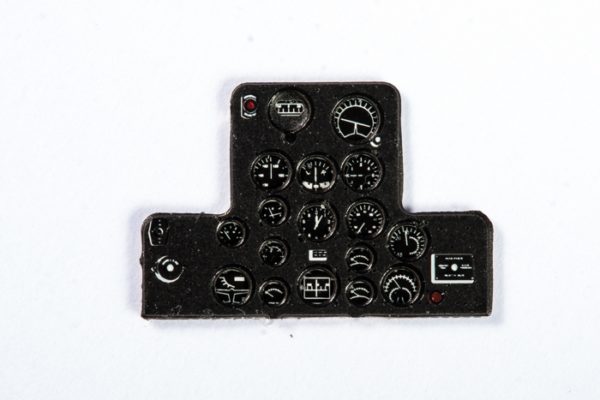 Instrument Panel Curtis P40B/C Tomahawk (Airfix/Pavla/AML) YMA7268