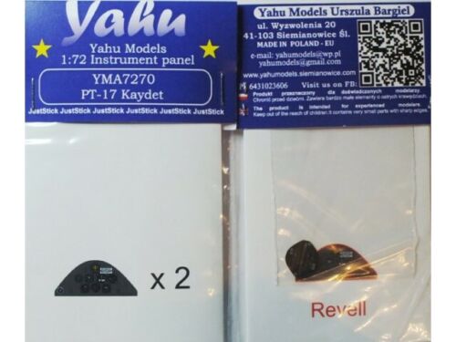 Instrument Panels Bpoeing PT17 Kaydet (Revell) YMA7270