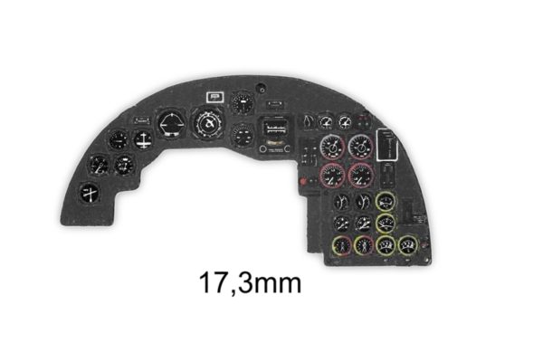 Instrument Panel Dornier Do17Z Bomber (Airfix)  YMA7271