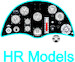 Instrument Panel Bristol Bulldog (Airfix) YMA7273