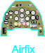 Instrument Panel Junkers Ju87B-1 (Airfix) YMA7275