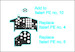 Instrument Panel CANT Z.506B (Italeri) YMA7295