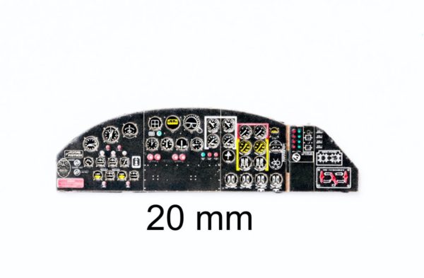 Instrument Panel Boeing B17G Flying Fortress (Revell) YMA7304