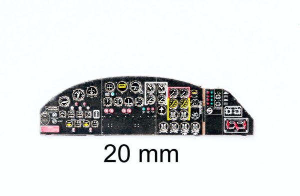Instrument Panel Boeing B17G Flying Fortress (Revell)  YMA7304