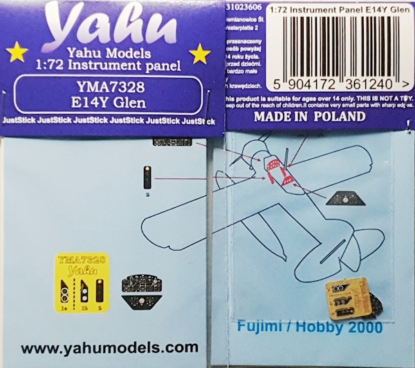 Instrument Panel E14Y "Glenn"(Fujimi, Hobby 2000) YMA7328